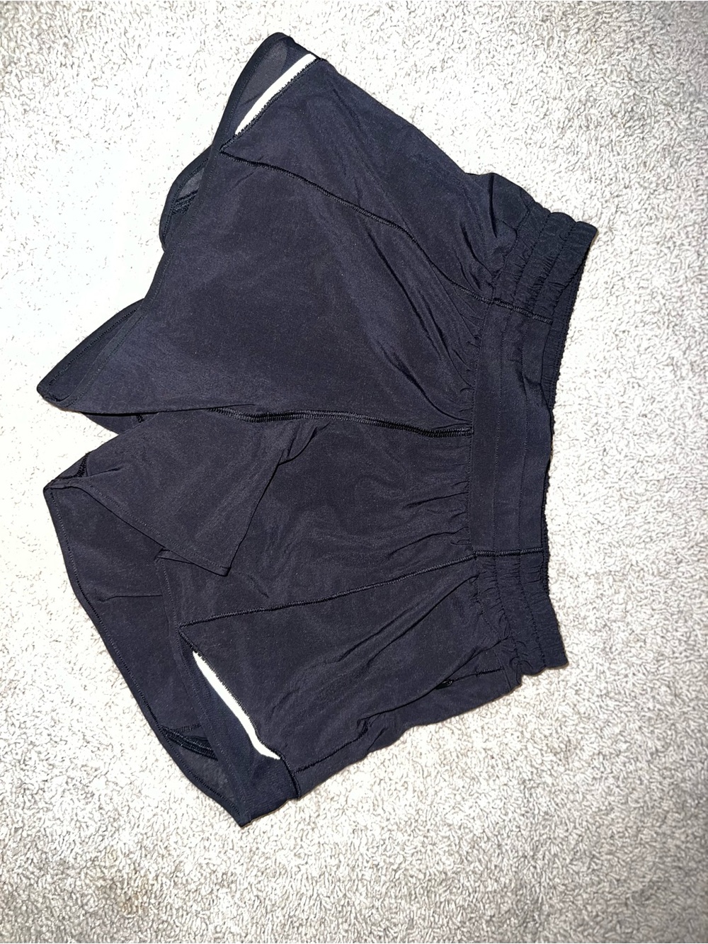 Lululemon Black Athletic Running Shorts